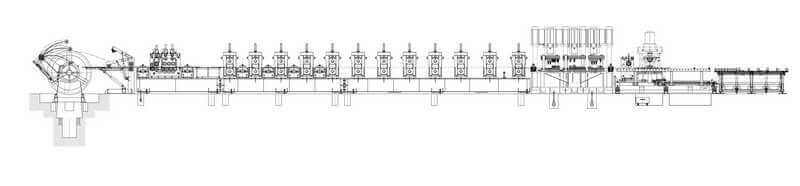 tf silo leg roll forming line9